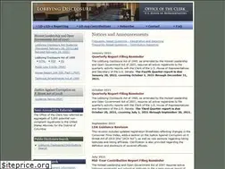 Sites similar to lobbyingdisclosure.house.gov