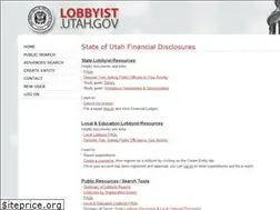 Sites similar to lobbyist.utah.gov