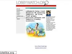 Sites similar to lobbywatch.org