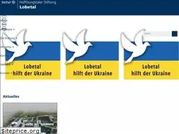 Sites similar to lobetal.de