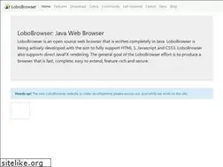 Sites similar to lobobrowser.org