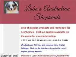 Sites similar to lobosaustralianshepherds.com
