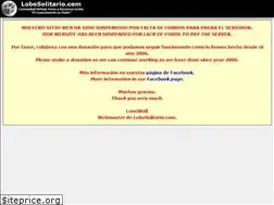 Sites similar to lobosolitario.com