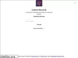 Sites similar to lobsters.substack.com