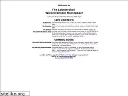 Sites similar to lobstershell.com