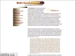 Sites similar to local-church-gods-revelation.org