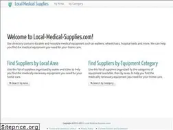 Sites similar to local-medical-supplies.com