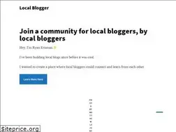 Sites similar to localblogger.com