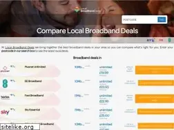 Sites similar to localbroadbanddeals.co.uk