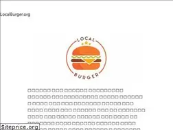 Sites similar to localburger.org