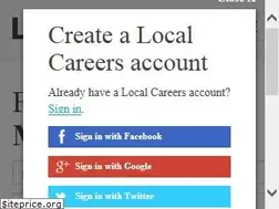 Sites similar to localcareers.com