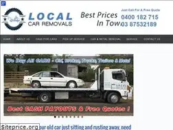 Sites similar to localcarremovals.com.au