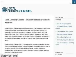 Sites similar to localcookingclasses.com