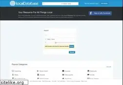 Sites similar to localdatabase.com