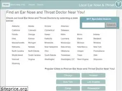 Sites similar to localearnoseandthroat.com