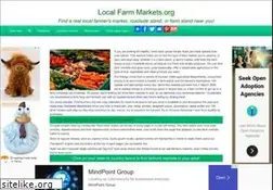Sites similar to localfarmmarkets.org