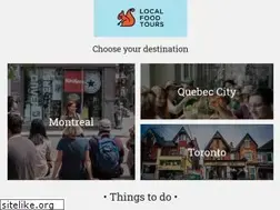 Sites similar to localfoodtours.com