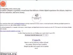 Sites similar to localgovdrupal.org