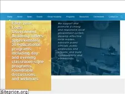 Sites similar to localgovernmentacademy.org