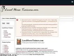 Sites similar to localhorsetrainers.com