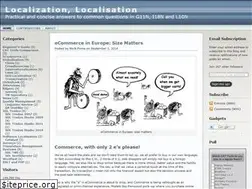 Sites similar to localizationlocalisation.wordpress.com