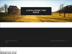 Sites similar to localizingthesdgs.org