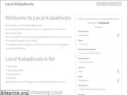 Sites similar to localkabadiwala.com