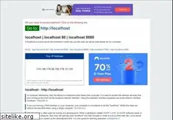 Sites similar to locallhost.me