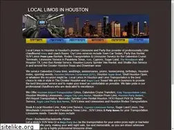 Sites similar to locallimosinhouston.com