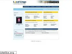 Sites similar to locallingo.com