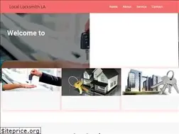 Sites similar to locallocksmithla.info
