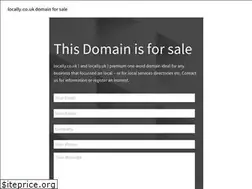 Sites similar to locally.co.uk