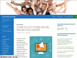 Sites similar to localmarketingideas.com