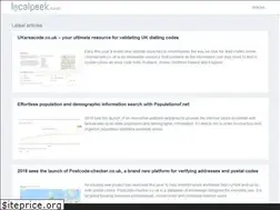 Sites similar to localpeek.co.uk