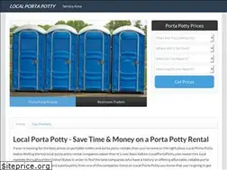 Sites similar to localportapotty.com