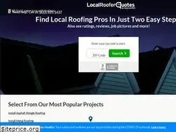 Sites similar to localrooferquotes.com