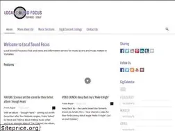 Sites similar to localsoundfocus.com