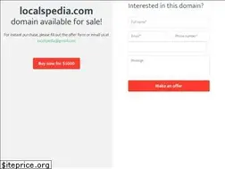 Sites similar to localspedia.com