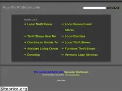 Sites similar to localthriftshops.com