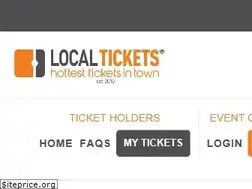 Sites similar to localtickets.com.au