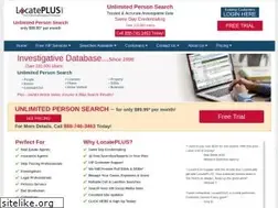 Sites similar to locateplus.com