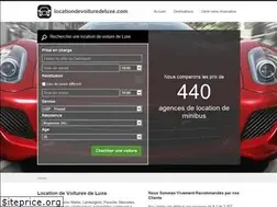 Sites similar to locationdevoituredeluxe.com