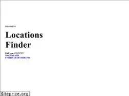 Sites similar to locationsfinder.com