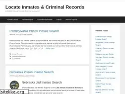 Sites similar to locatorinmate.com