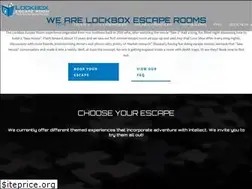 Sites similar to lockboxescaperoom.com
