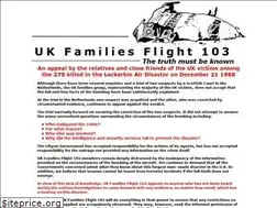 Sites similar to lockerbie-disaster.org.uk