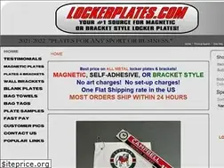 Sites similar to lockerplates.com