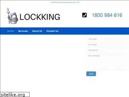 Sites similar to lockking.com.au