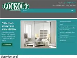 Sites similar to lockout.com.au