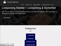 Sites similar to lockpicking-meister.de